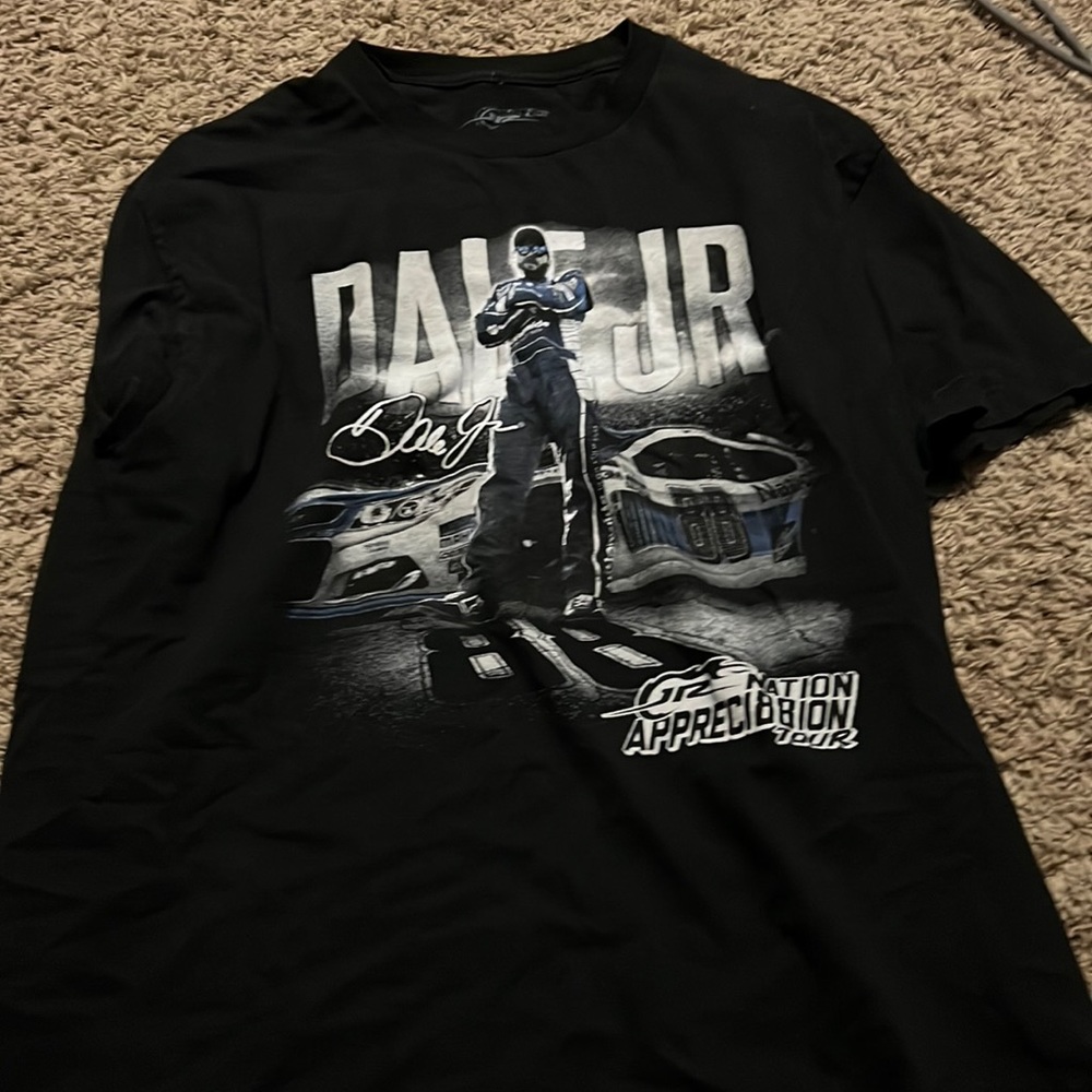 Size L vintage nascar dale jr shirt